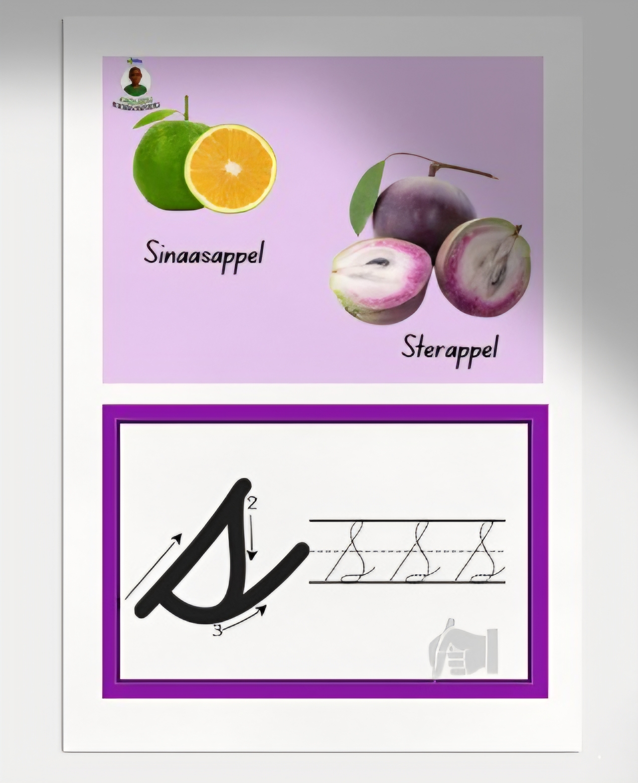 Alfabet Flashkaarten – Fruit Thema